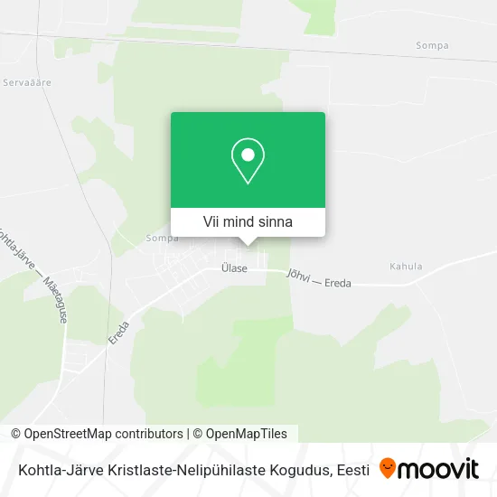 Kohtla-Järve Kristlaste-Nelipühilaste Kogudus kaart