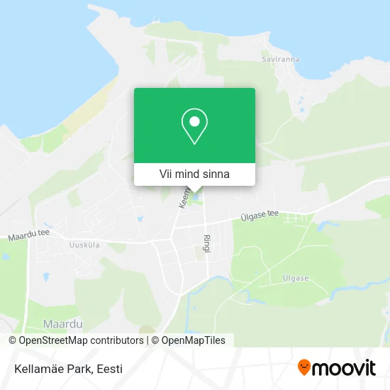 Kellamäe Park kaart
