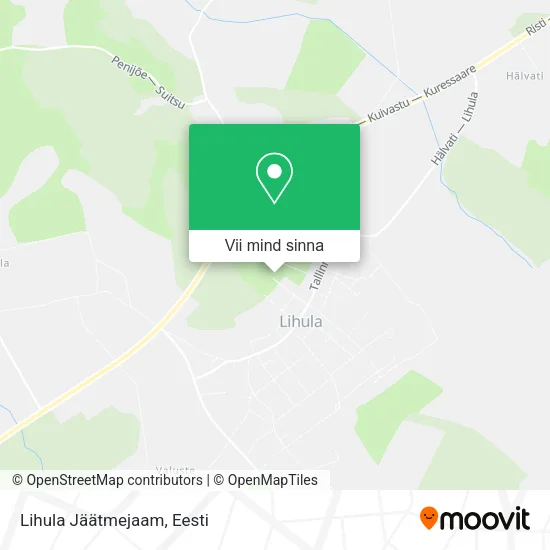 Lihula Jäätmejaam kaart