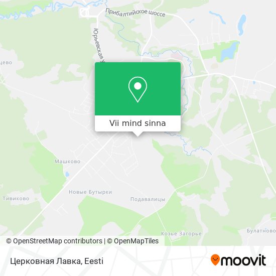 Церковная Лавка kaart