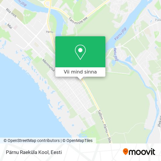 Pärnu Raeküla Kool kaart