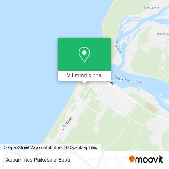 Ausammas Päikesele kaart