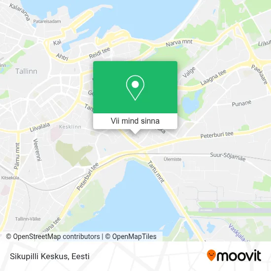 Sikupilli Keskus kaart