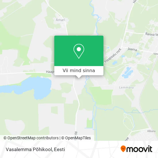 Vasalemma Põhikool kaart