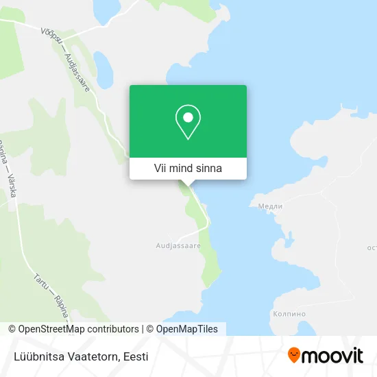 Lüübnitsa Vaatetorn kaart