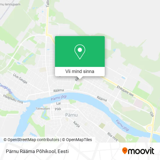 Pärnu Rääma Põhikool kaart