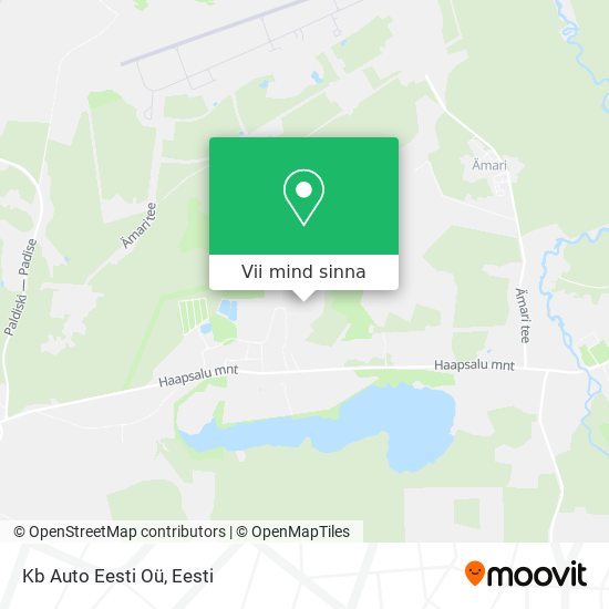 Kb Auto Eesti Oü kaart