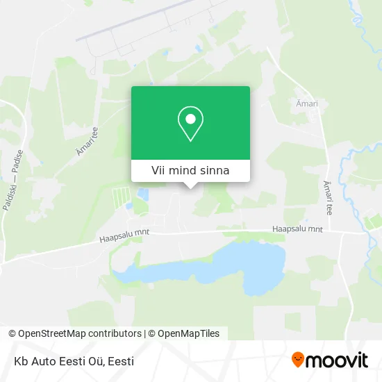Kb Auto Eesti Oü kaart