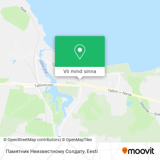 Памятник Неизвестному Солдату kaart