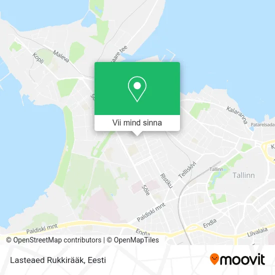 Lasteaed Rukkirääk kaart