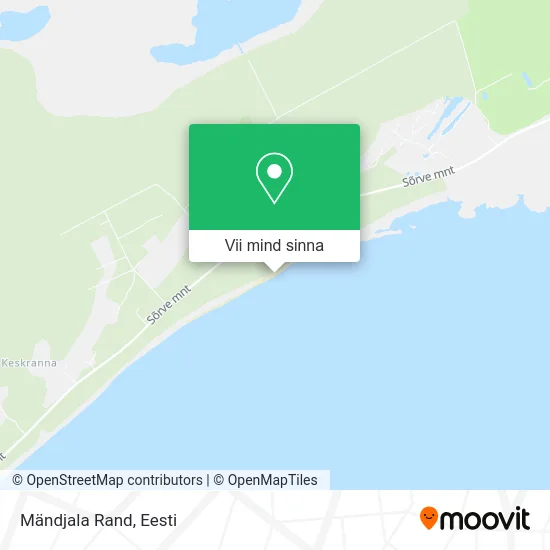 Mändjala Rand kaart