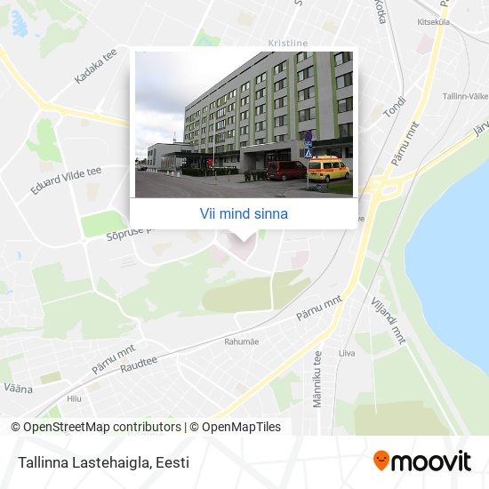 Tallinna Lastehaigla kaart