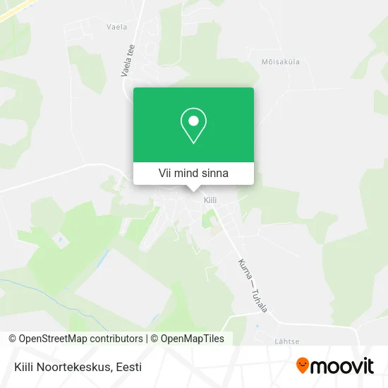 Kiili Noortekeskus kaart
