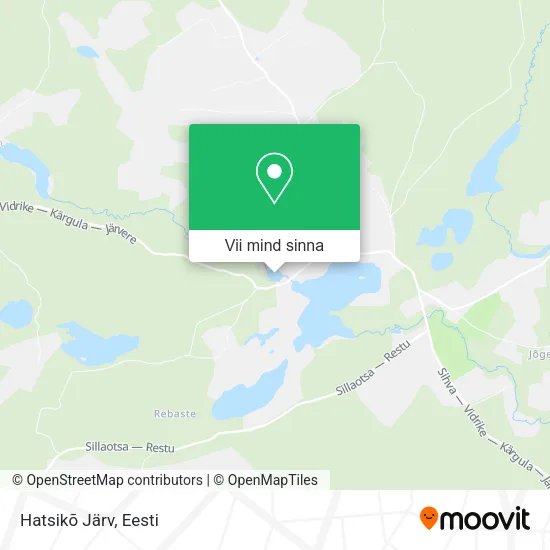Hatsikõ Järv kaart