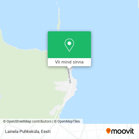 Lainela Puhkeküla kaart