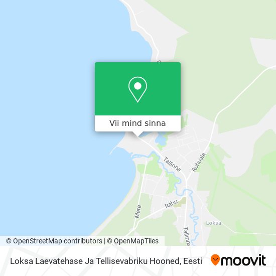 Loksa Laevatehase Ja Tellisevabriku Hooned kaart