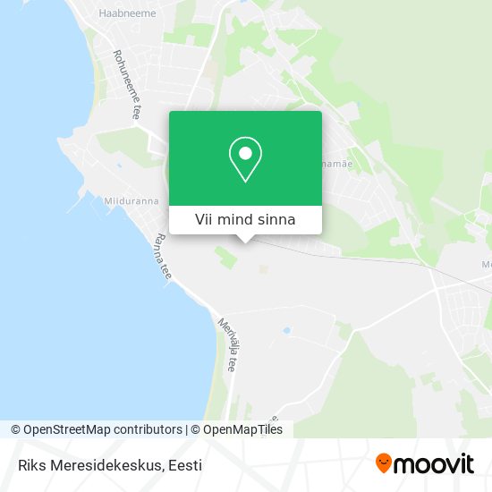 Riks Meresidekeskus kaart