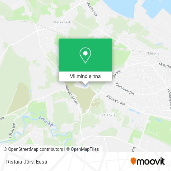 Ristaia Järv kaart