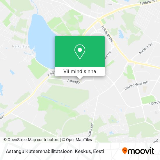 Astangu Kutserehabilitatsiooni Keskus kaart