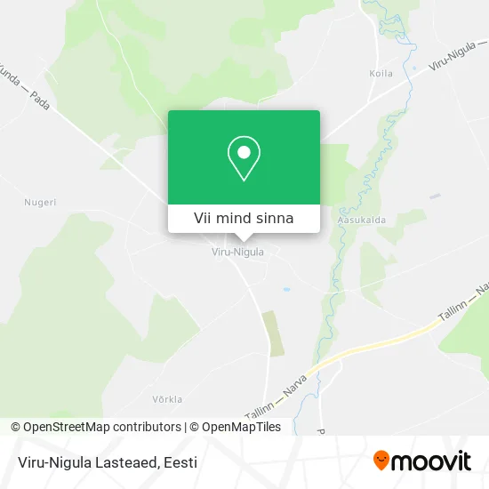 Viru-Nigula Lasteaed kaart