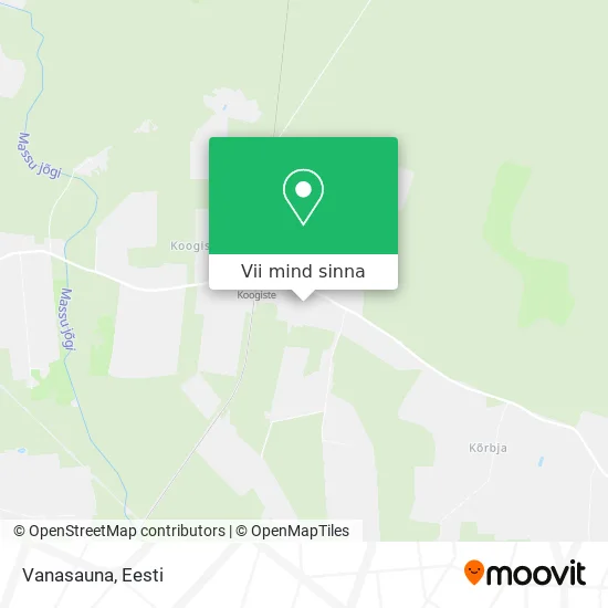 Vanasauna kaart