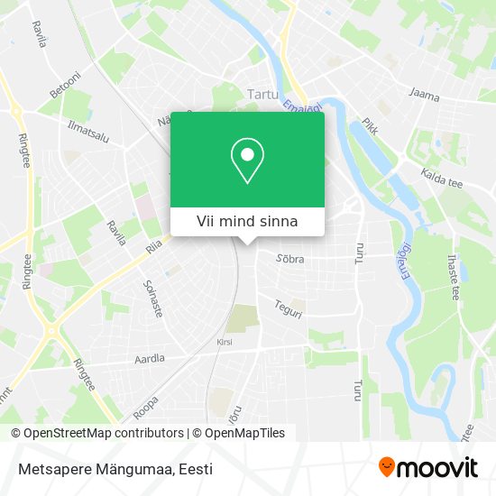 Metsapere Mängumaa kaart