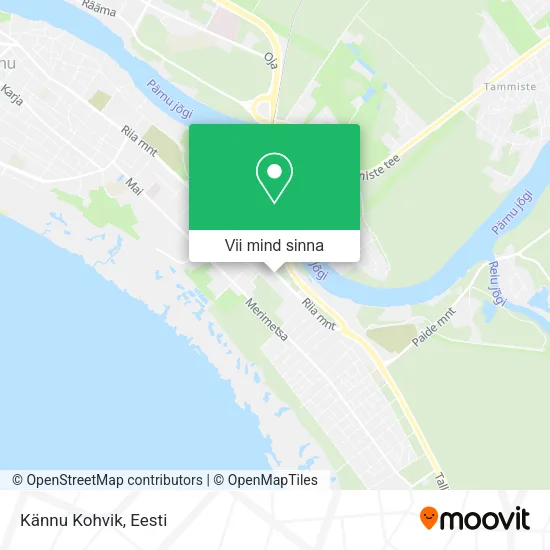 Kännu Kohvik kaart
