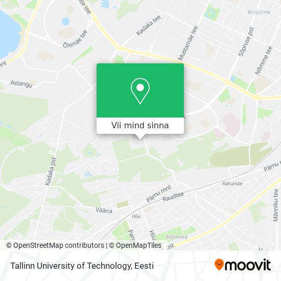 Tallinn University of Technology kaart
