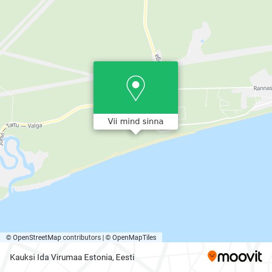 Kauksi Ida Virumaa Estonia kaart