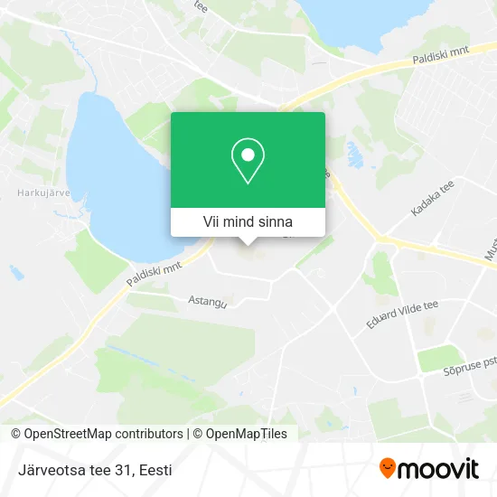 Järveotsa tee 31 kaart