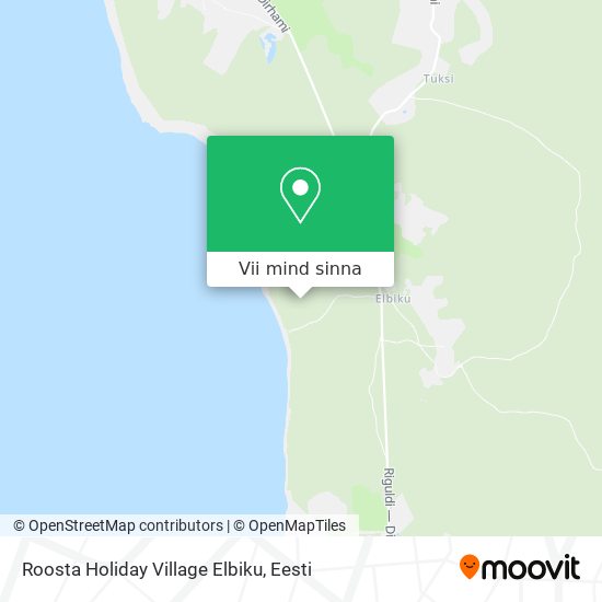 Roosta Holiday Village Elbiku kaart