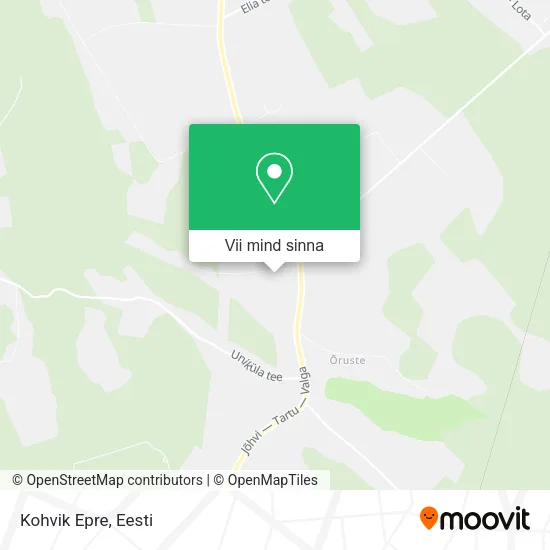 Kohvik Epre kaart