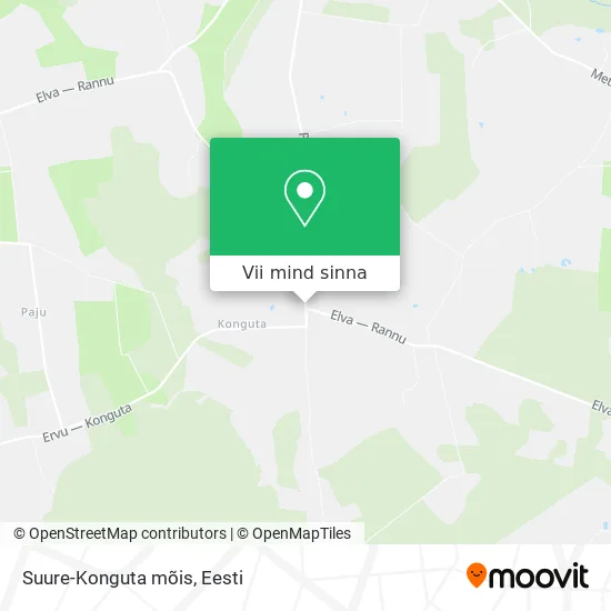 Suure-Konguta mõis kaart