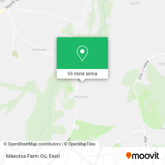 Mäeotsa Farm Oü kaart
