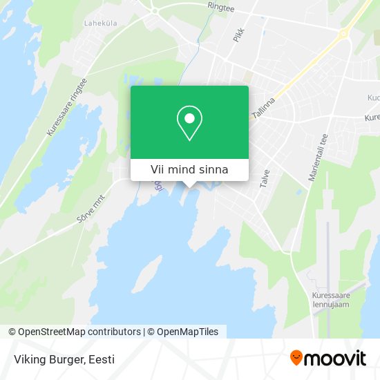 Viking Burger kaart
