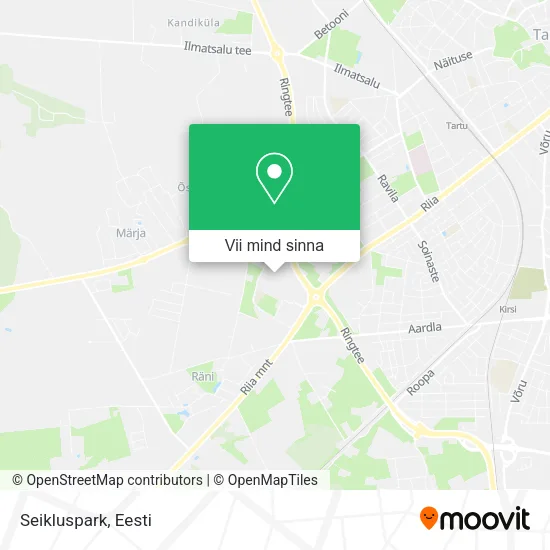 Seikluspark kaart