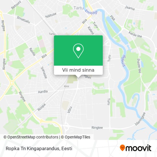 Ropka Tn Kingaparandus kaart
