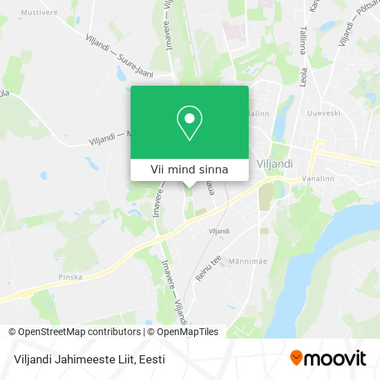 Viljandi Jahimeeste Liit kaart