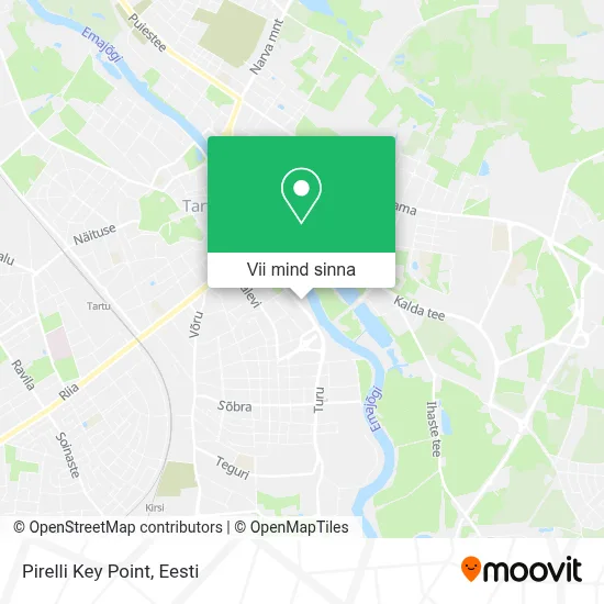 Pirelli Key Point kaart