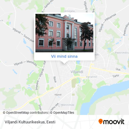 Viljandi Kultuurikeskus kaart