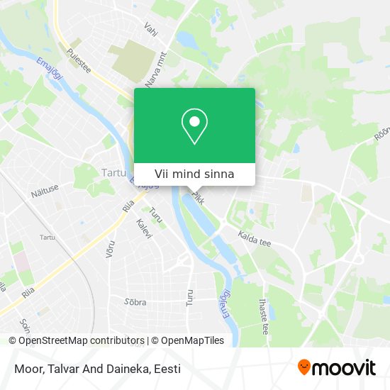 Moor, Talvar And Daineka kaart