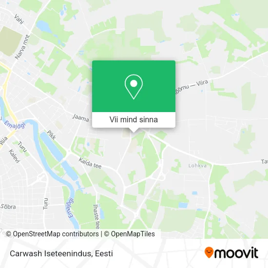 Carwash Iseteenindus kaart