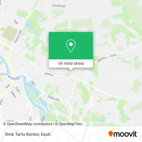 Rmk Tartu Kontor kaart