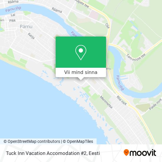 Tuck Inn Vacation Accomodation #2 kaart