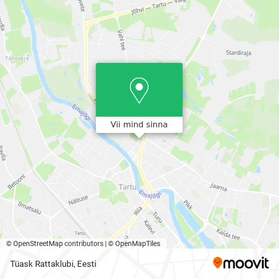 Tüask Rattaklubi kaart