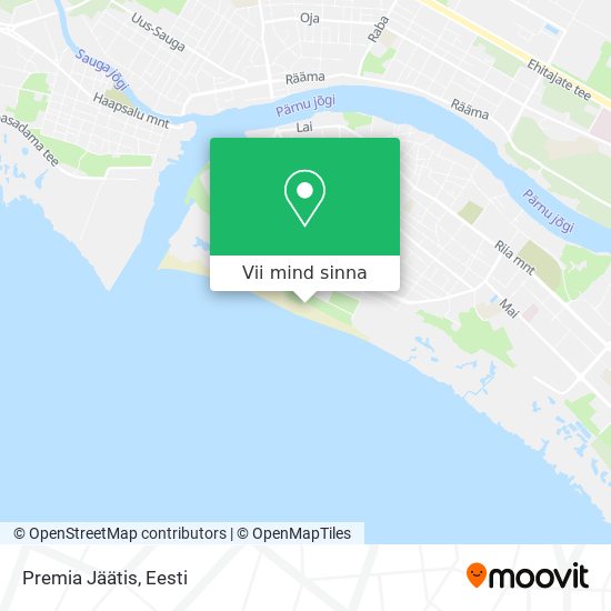 Premia Jäätis kaart