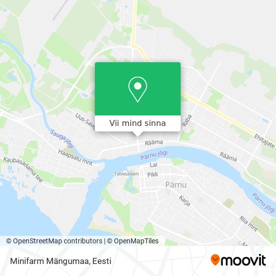 Minifarm Mängumaa kaart