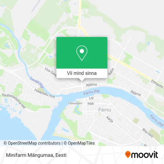 Minifarm Mängumaa kaart