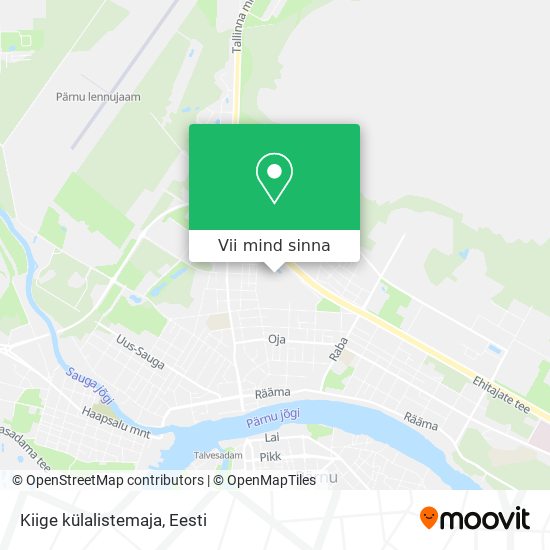 Kiige külalistemaja kaart