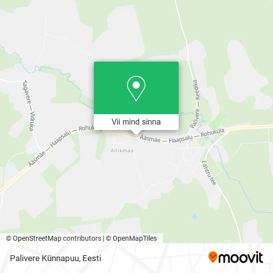 Palivere Künnapuu kaart